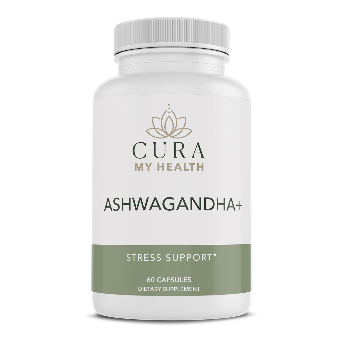 KSM-66 ashwagandha extract — CuraMyHealth Ashwagandha+ supplement for women over 40