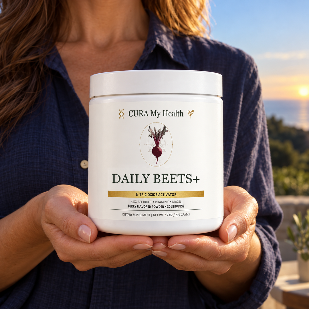 Daily Beets+ tub in a lifestyle setting