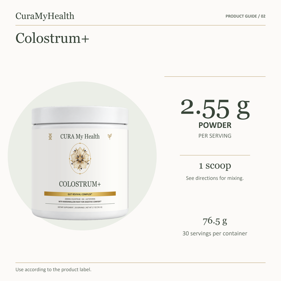 Colostrum+ - serving details