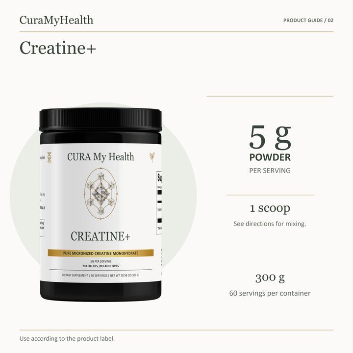Creatine+ - serving details