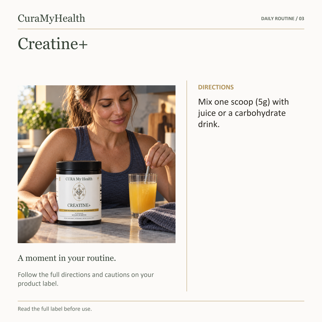 Creatine+ - lifestyle