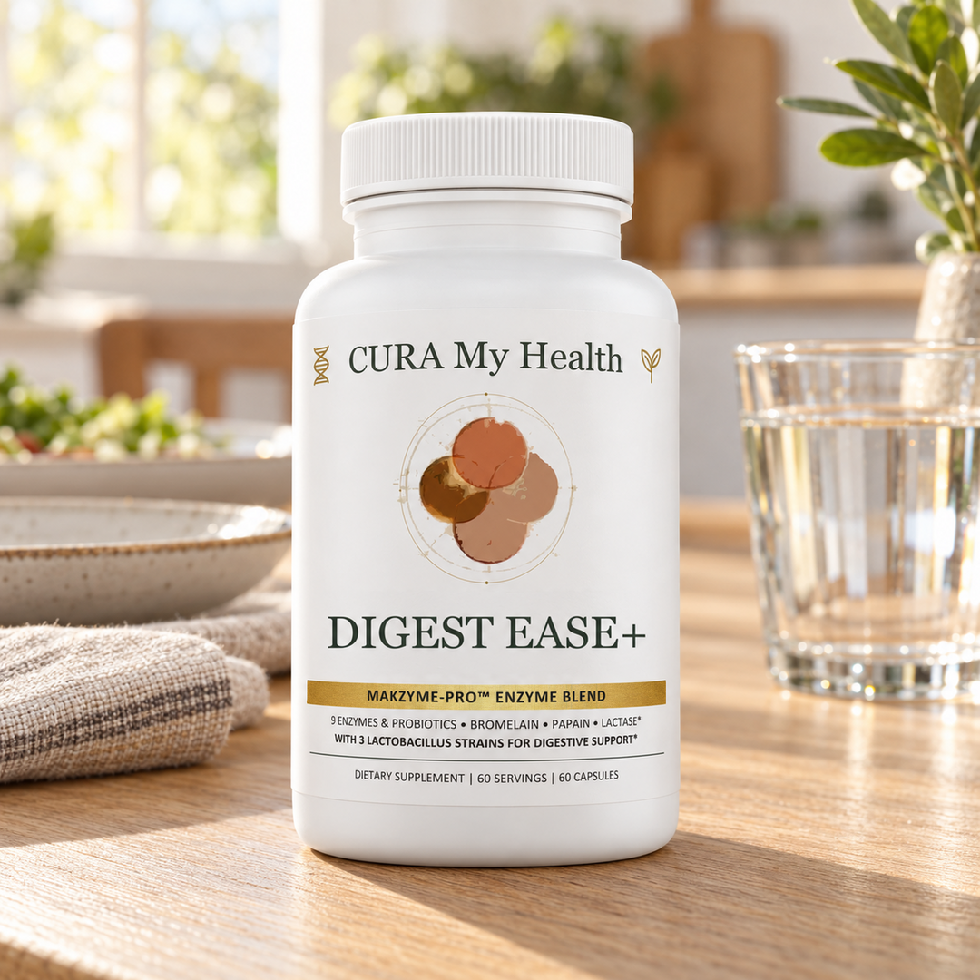 Digest Ease+ bottle lifestyle photo