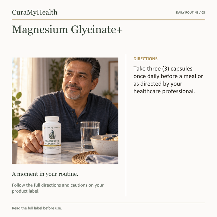 Magnesium Glycinate+ - lifestyle