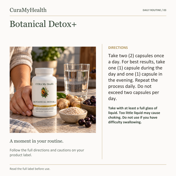 Botanical Detox+ - lifestyle