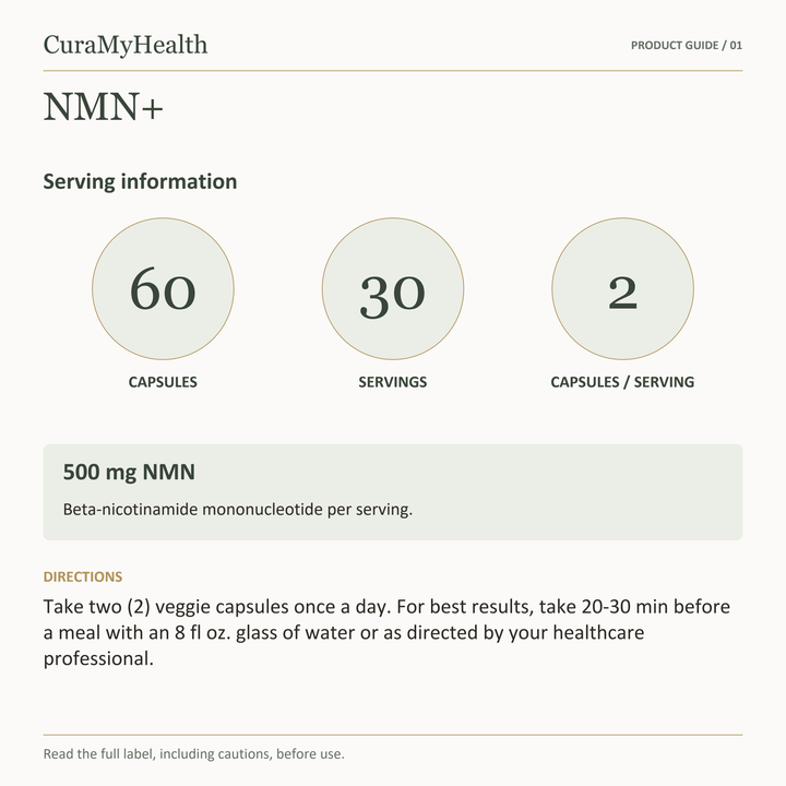 NMN+ - serving details