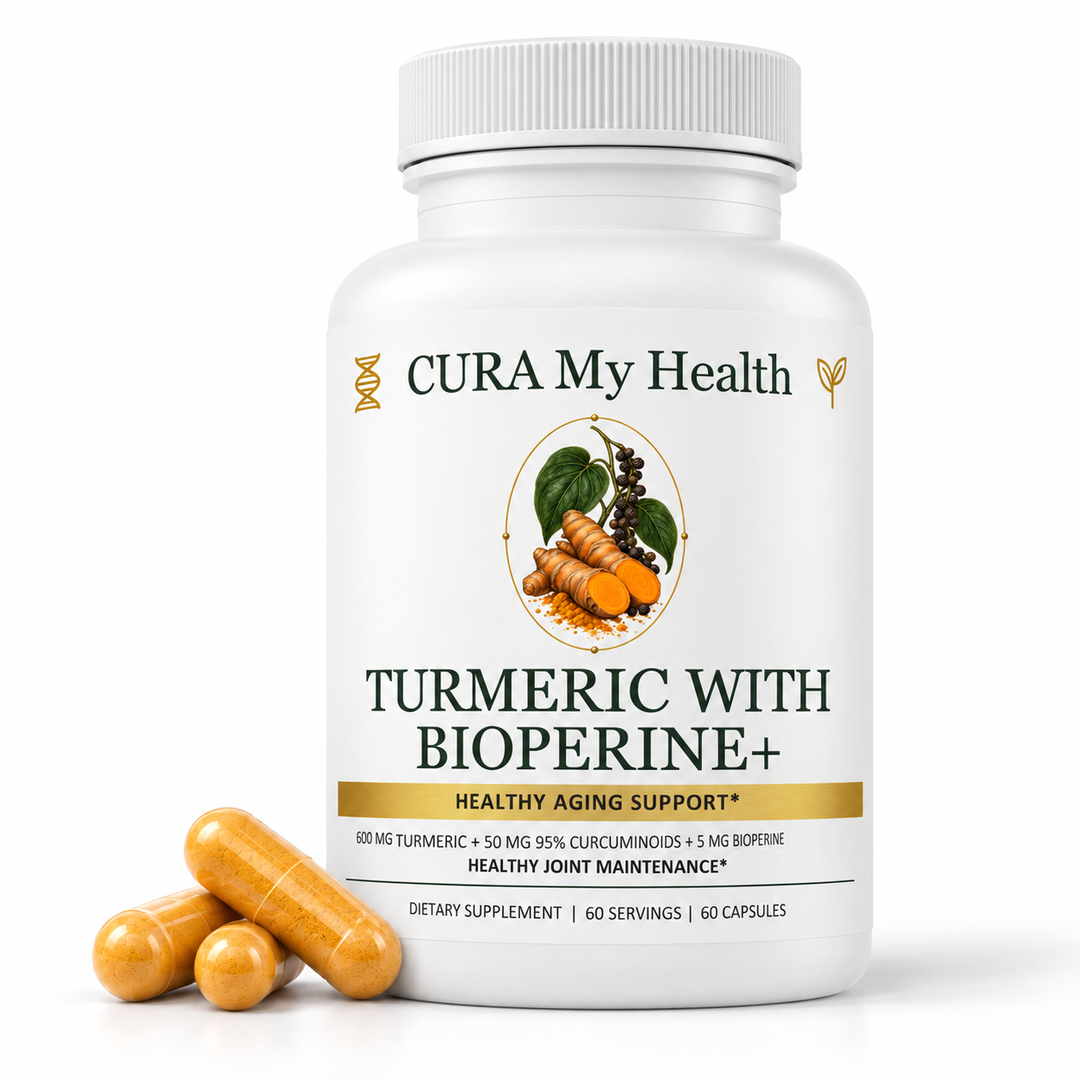 Turmeric with BioPerine+ - bottle