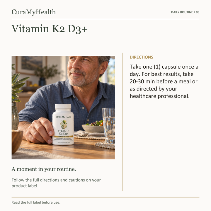 Vitamin K2/D3+ - lifestyle