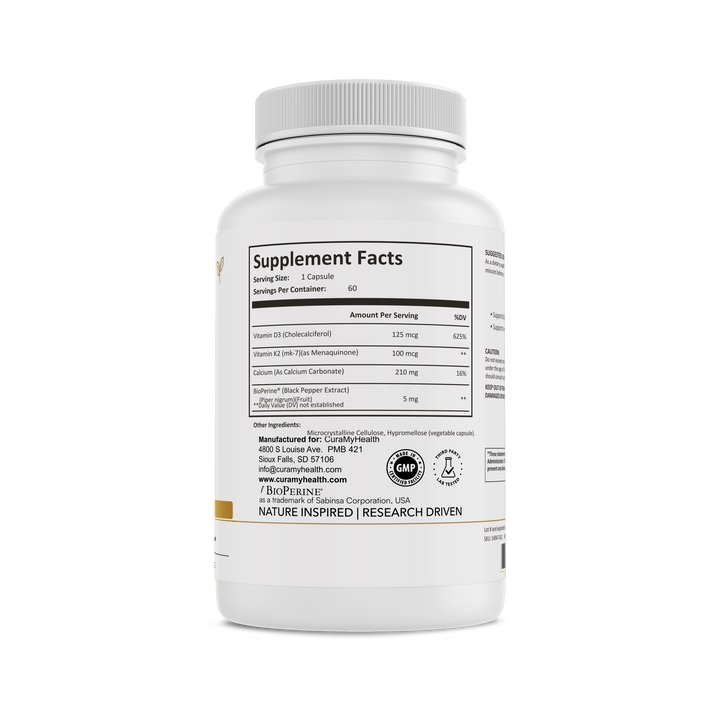 Vitamin K2/D3+ - bottle