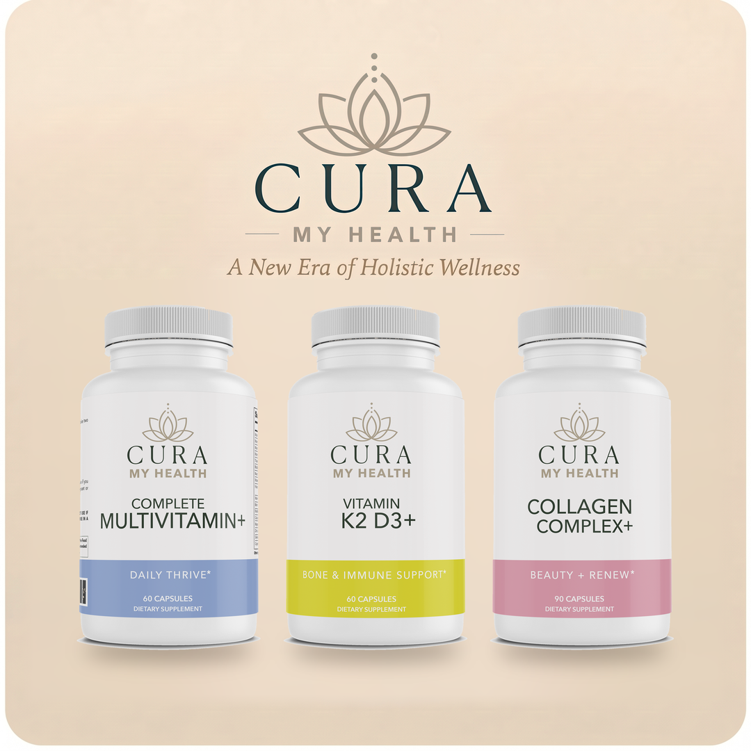 Daily Essentials Bundle - Complete Multivitamin+, Vitamin K2/D3+, and Collagen Complex+