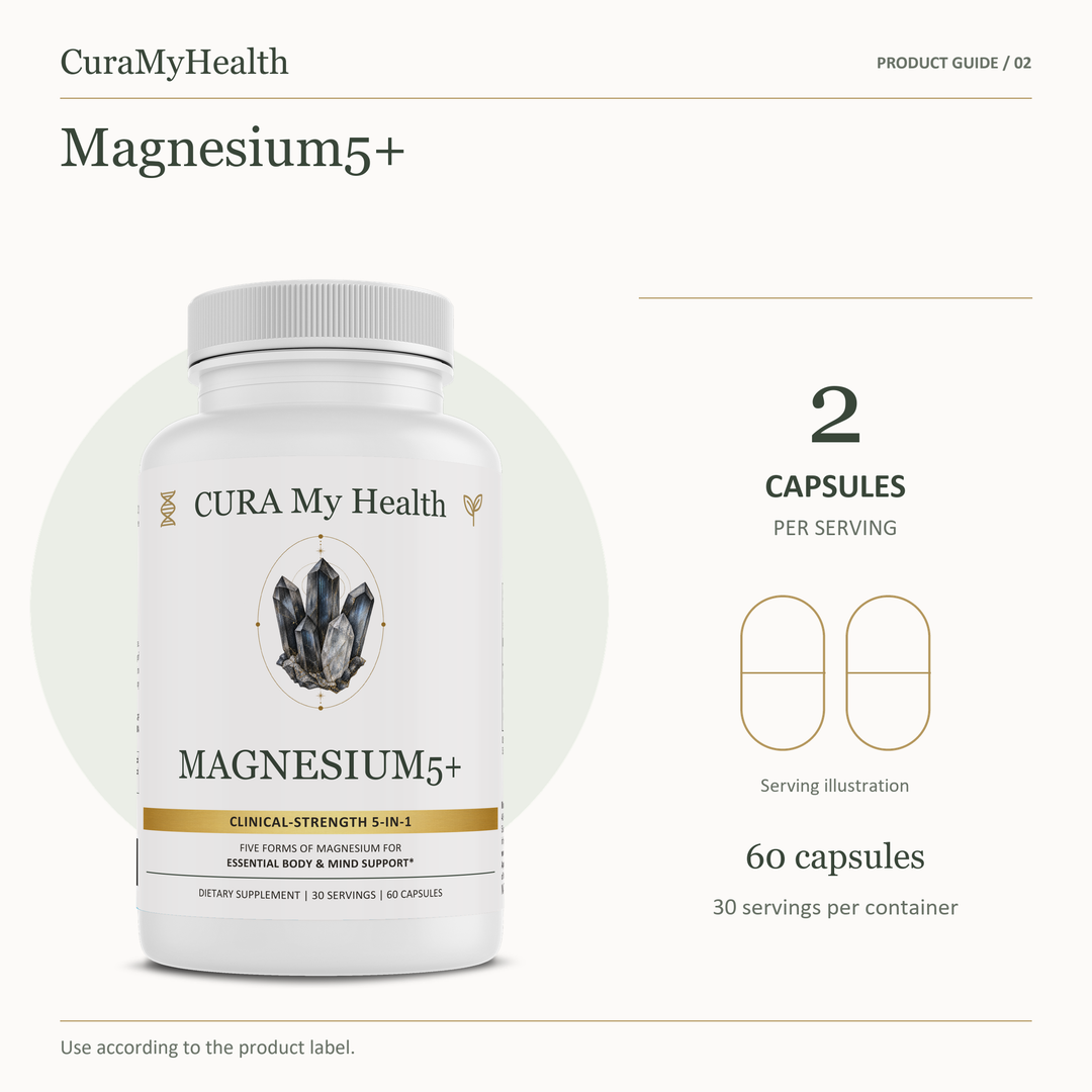 Magnesium5+ - serving details