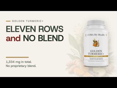 Inside Golden Turmeric+: Eleven Rows, and No Blend