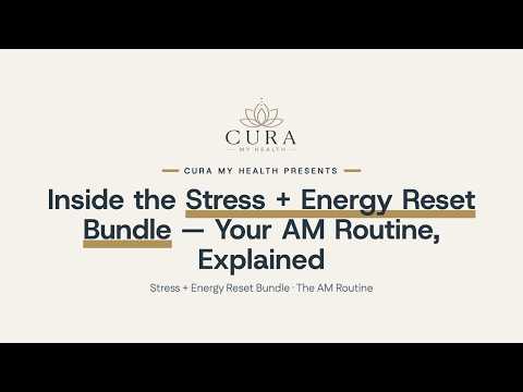 Inside the Stress + Energy Reset Bundle — Your AM Routine, Explained