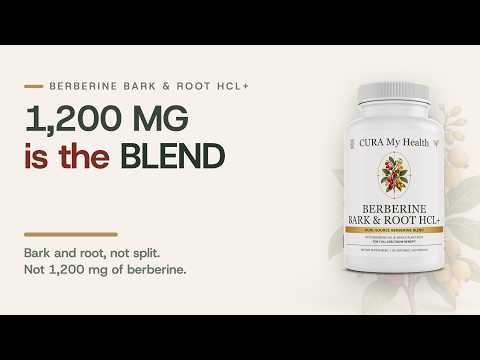 Inside Berberine Bark & Root HCL+: 1,200 mg Is the Blend