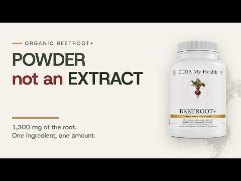 Inside Beetroot+: One Row, 1,300 mg