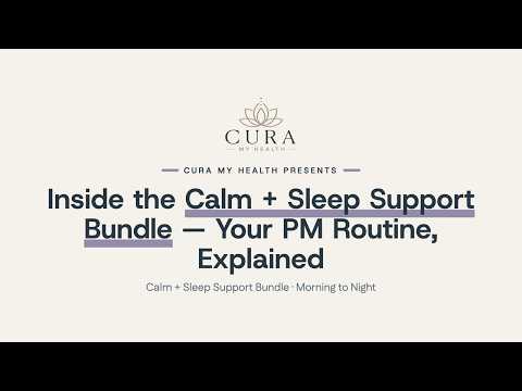 Inside the Calm + Sleep Support Bundle — Your PM Routine, Explained