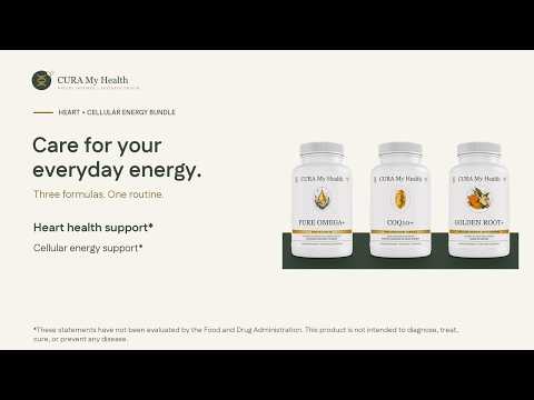 Heart + Cellular Energy Bundle | Benefits & Daily Routine | Cura My Health
