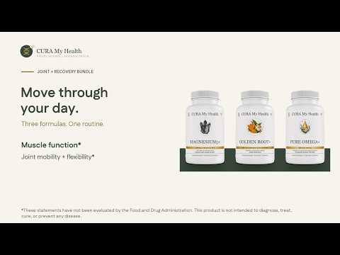 Joint + Recovery Bundle | Benefits & Daily Routine | Cura My Health