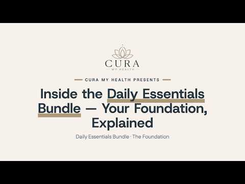 Inside the Daily Essentials Bundle — Your Foundation, Explained