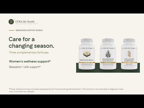 Menopause Support Bundle | Benefits & Daily Routine | Cura My Health
