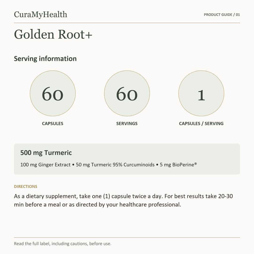 Golden Root+ - serving details